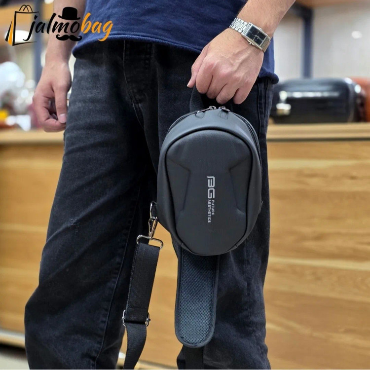 بادی بگ هاردکیس بنج ضد آب پارچه اسکین خارجی رنگ مشکی ابعاد 22 در 15 سانتی متر