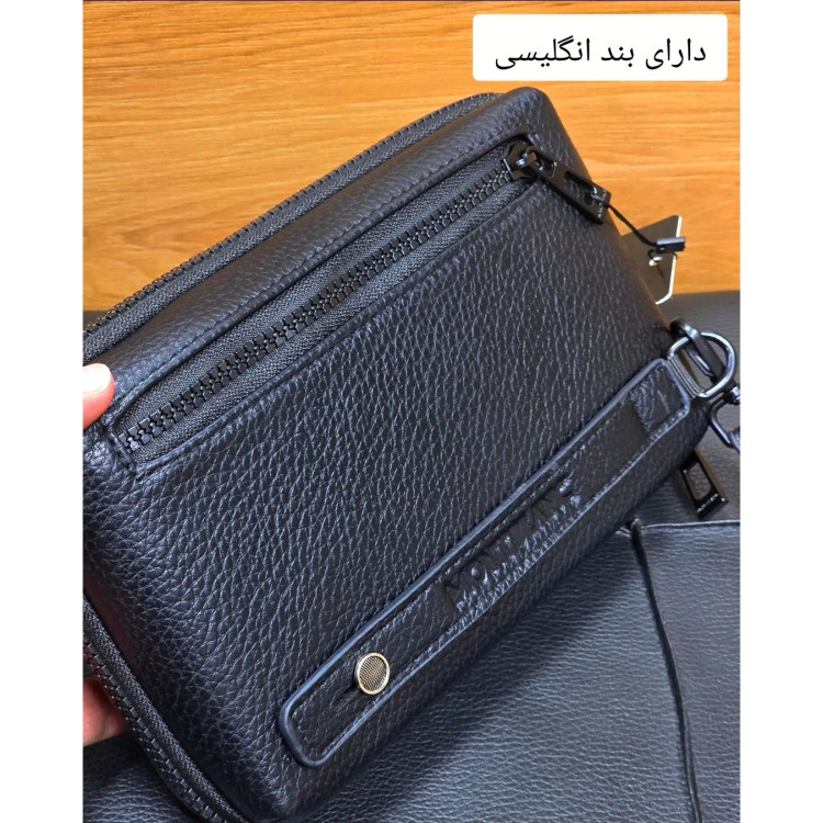 کیف دستی پاسپورتی مونت بلانک چرم وارداتی