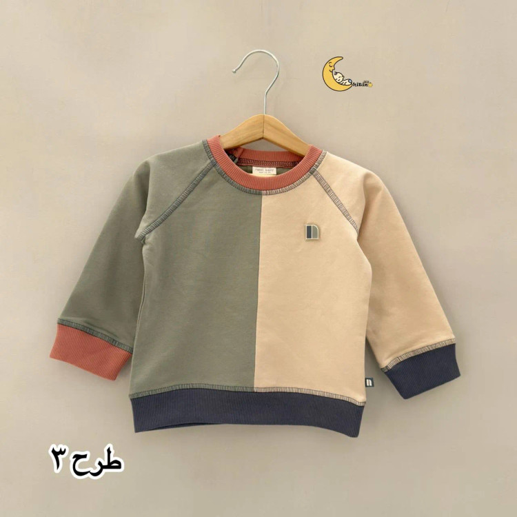 بلوز دورس نوزادی نکست طرح دار سایز 0 تا 24 ماه