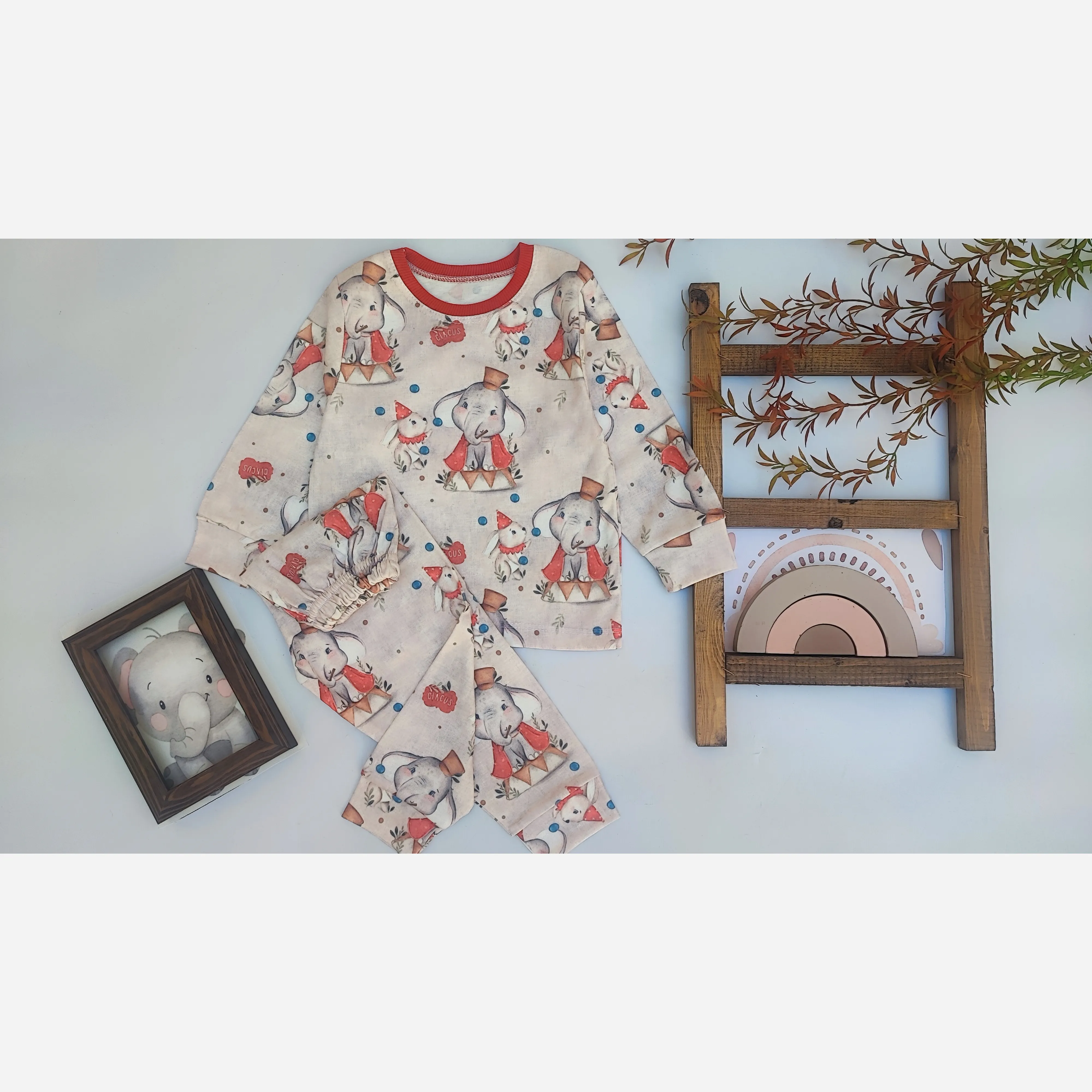بلوز و شلوار راحتی بچگانه سایز 35 تا 45