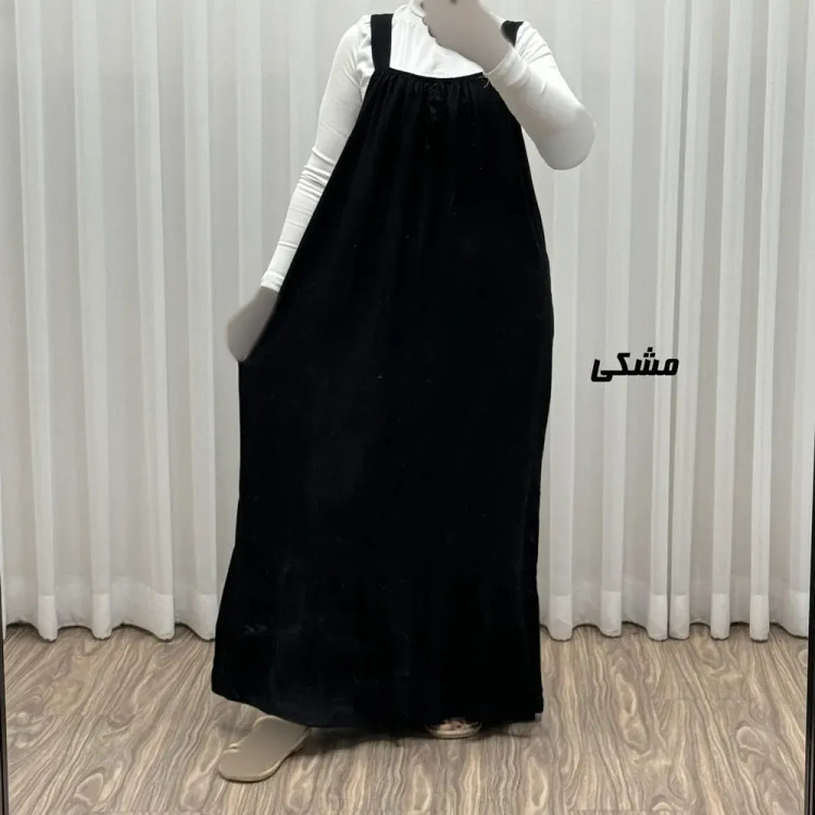 پیراهن ساحلی بلند نخی زنانه مدل پری فری سایز مناسب تا سایز 52