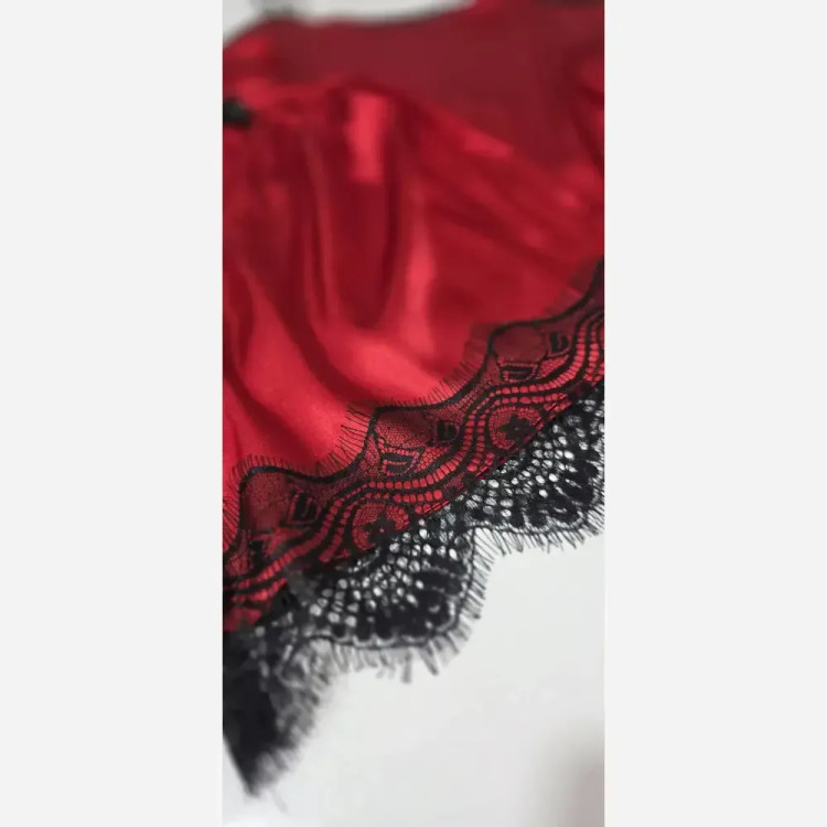 ست فانتزی ساتن الیکس خارجی درجه یک فری تا 44 همراه اسکرانچی