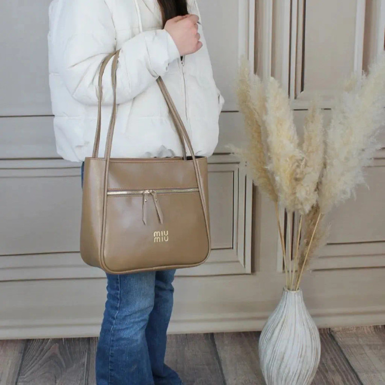 کیف زنانه چرم مصنوعی روزمره اسپرت بزرگ