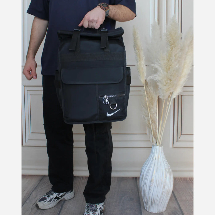 کوله پشتی پارچه ای اسپرت مدرسه و دانشگاه ابعاد 39 در 30 سانتیمتر