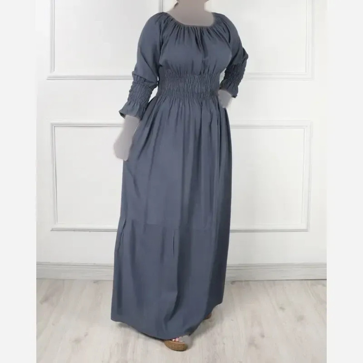 ساحلی خسته کش آستین بلند ململ نخی اورجینال فری سایز