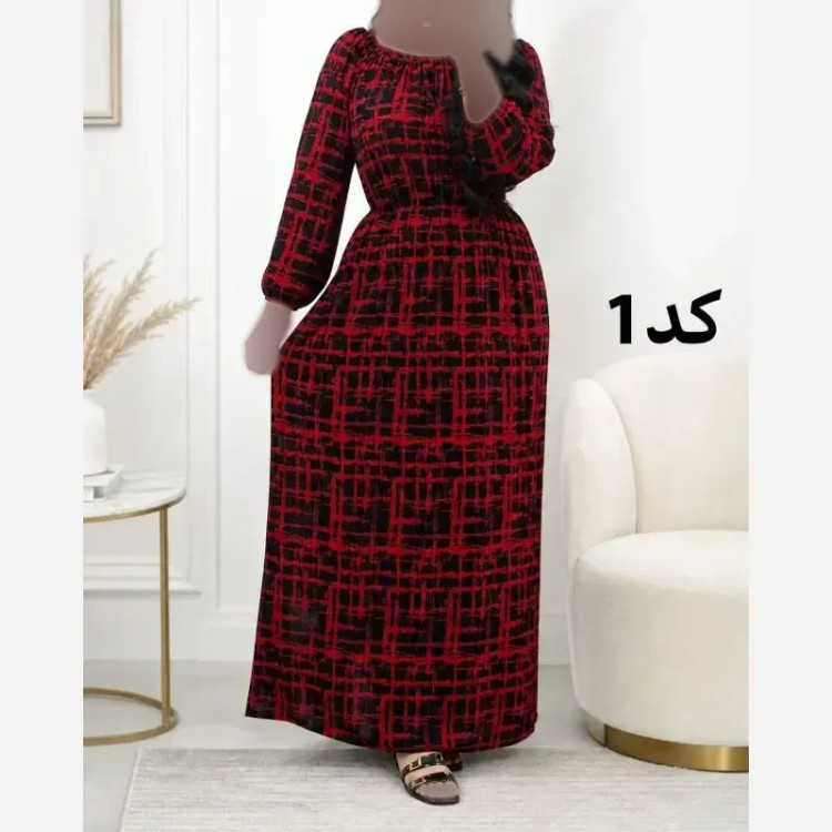 پیراهن ساحلی زنانه نخی خارجی نرم و لطیف سایز 38 تا 48