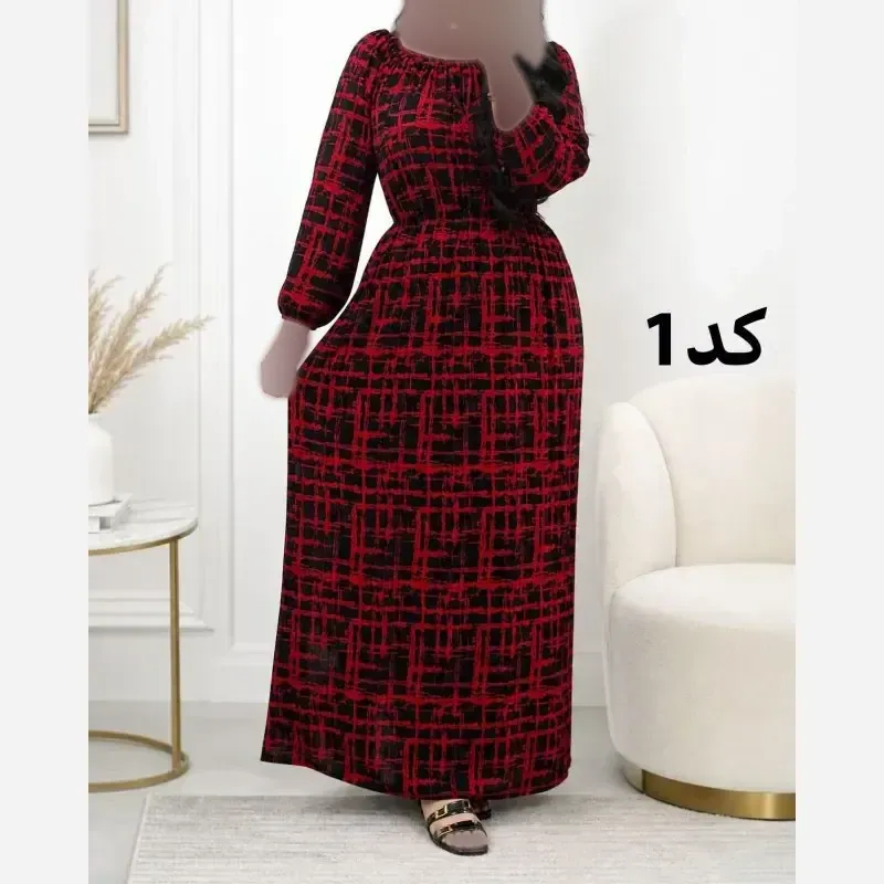 پیراهن ساحلی زنانه نخی خارجی نرم و لطیف سایز 38 تا 48