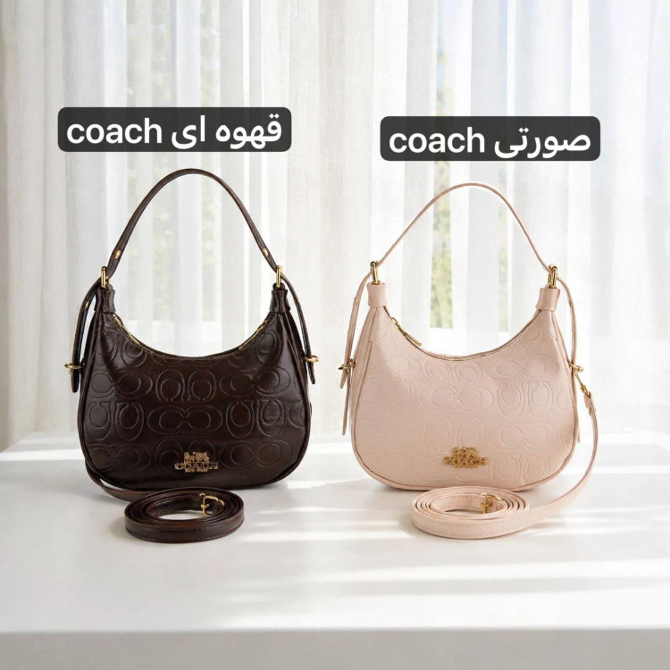 کیف زنانه روزمره و مهمانی چرم مصنوعی با بند بلند و زیپ
