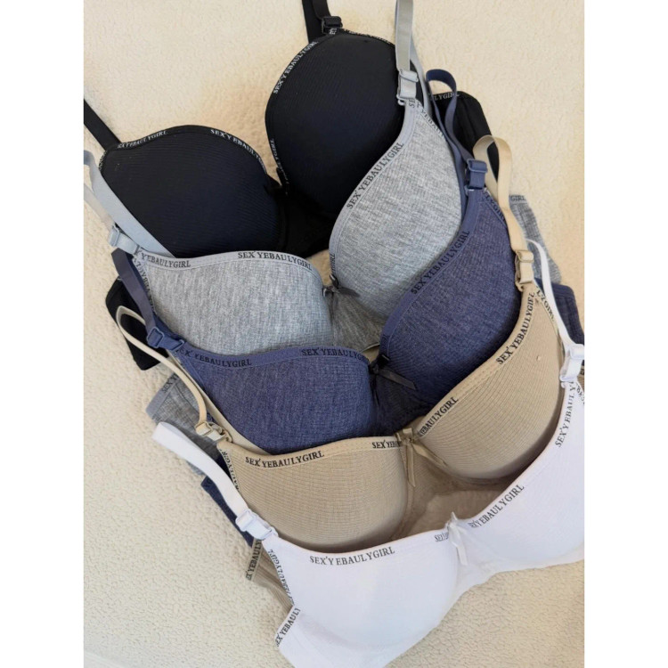 سوتین نخی کبریتی فنردار جکدار زنانه Sexyebau سایز 80 تا 95