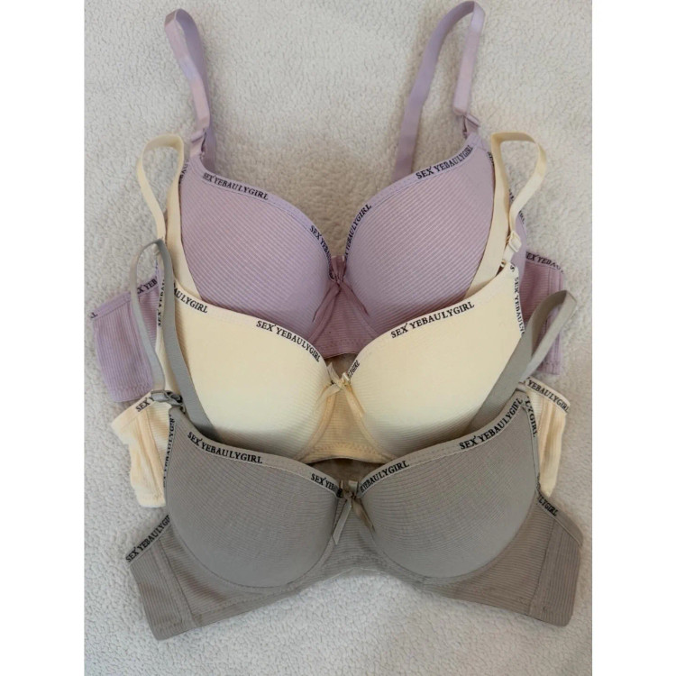 سوتین نخی کبریتی فنردار جکدار زنانه Sexyebau سایز 80 تا 95