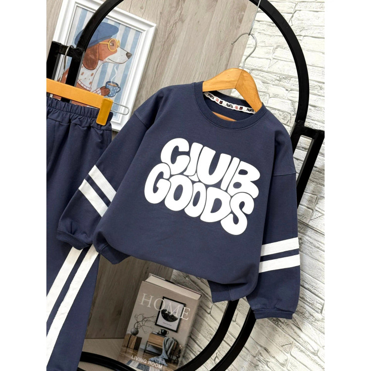 ست بلوز شلوار پسرانه دورس دو نخ لاکرا گرم بالا سایز 50 تا 65