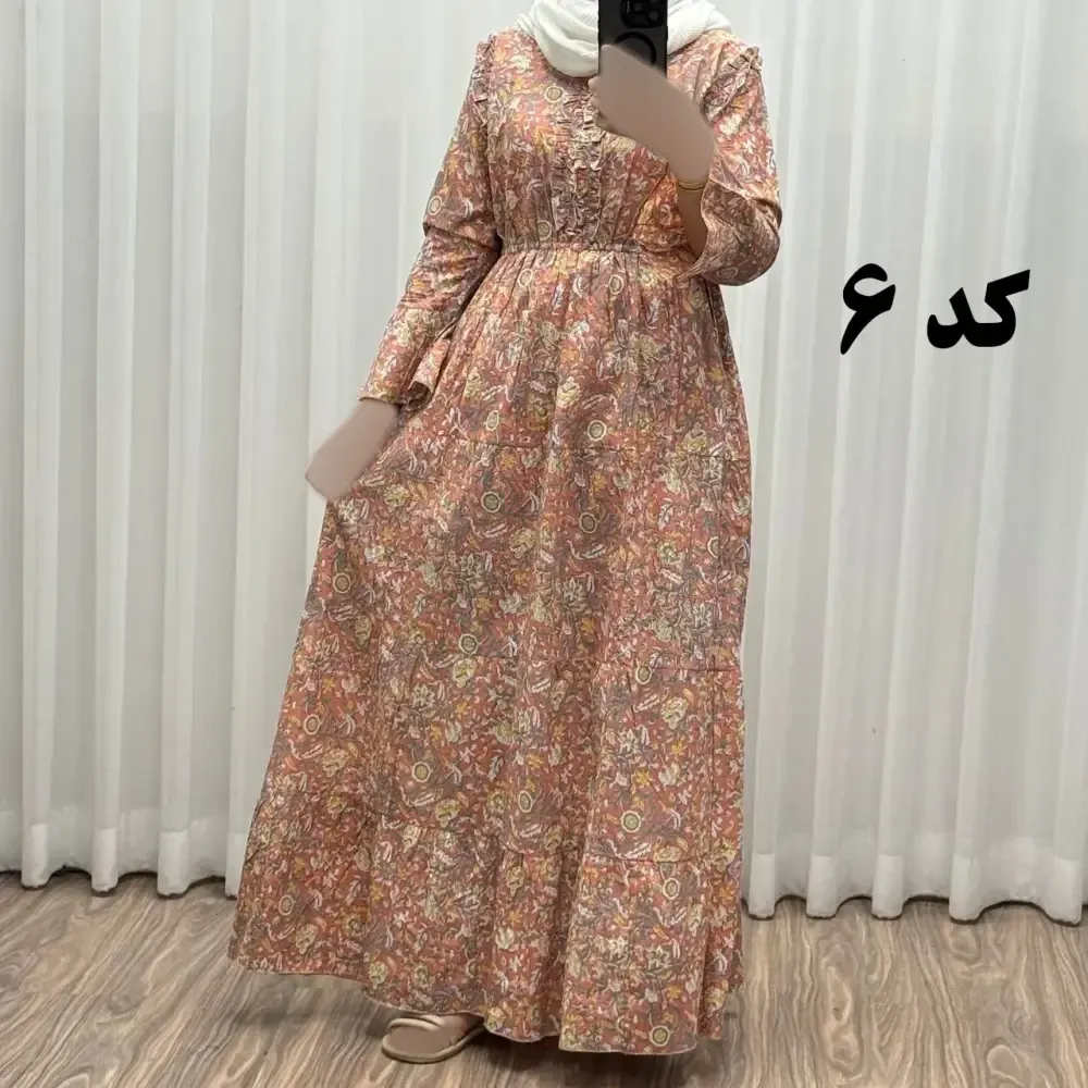 پیراهن ساحلی نخی آستین بلند فری سایز تا 48 کد 749 شسته شده بدون آبرفت و رنگ رفتگی چهارفصل تن خور شیک